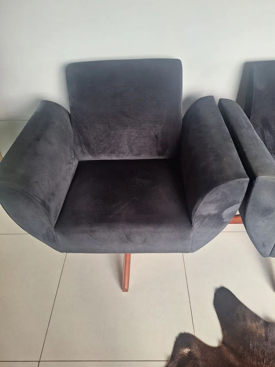 Vendo 02 poltronas giratorias - Foto 2