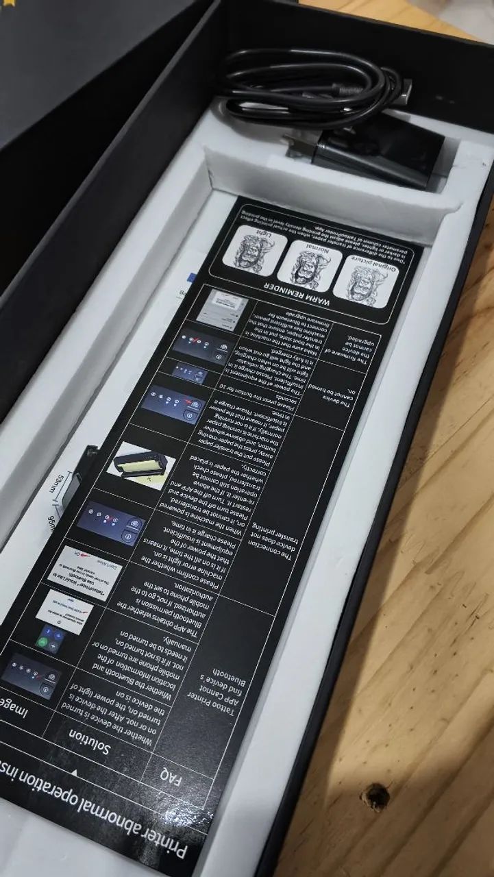 TATTOO PRINTER - IMPRESSORA TÉRMICA PARA TATUAGEM (USADA)  - Foto 5