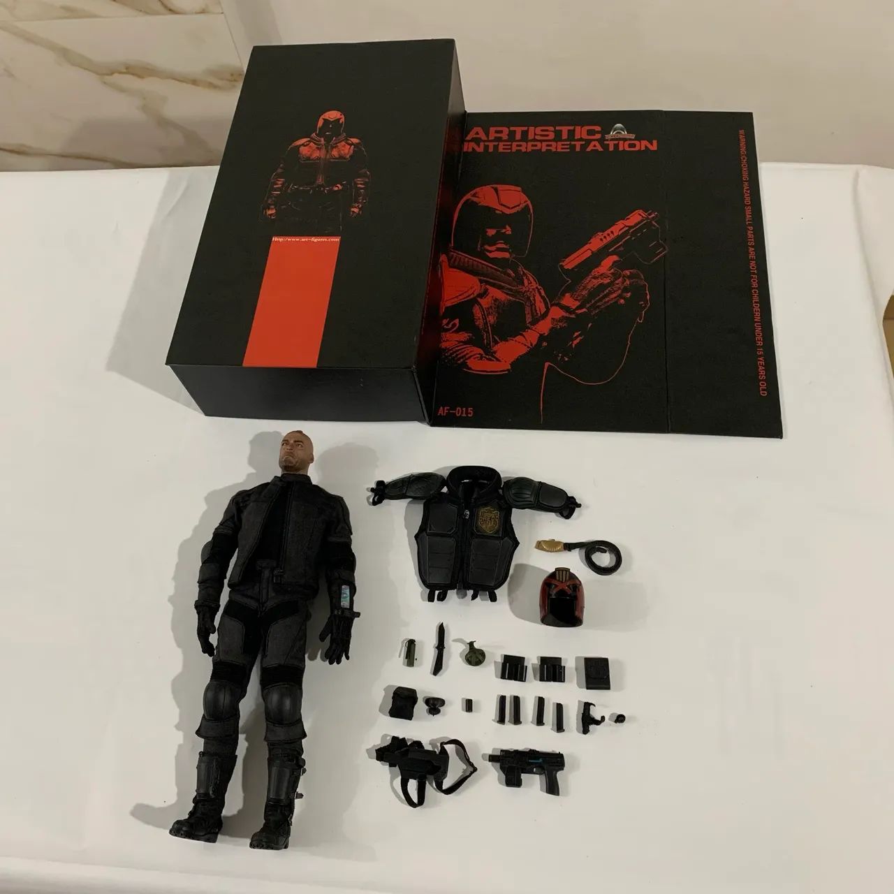 Art Figures AF-015 Heavy Armored Special Cop 1/6 Juiz Dredd Karl