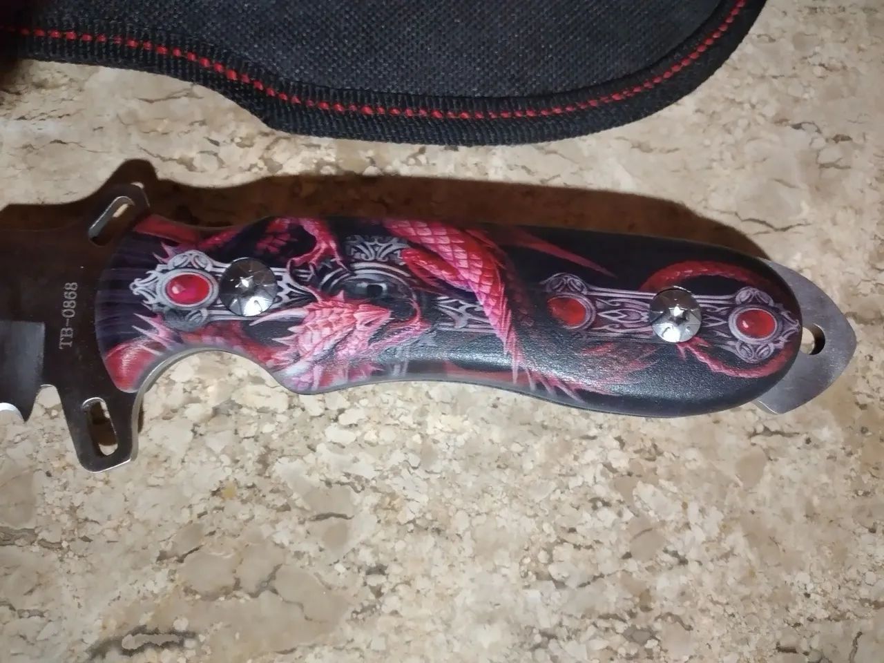 Faca esportiva dragon - Foto 3