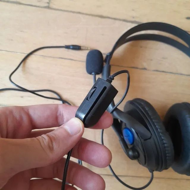  *fone headset microfone lapela volume p3  - Foto 2