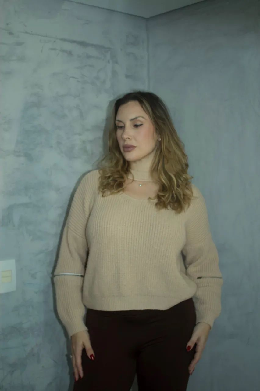 Blusa tricô 