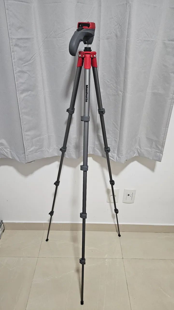Tripé Manfrotto MKCOMPACTACN Red - Foto 3