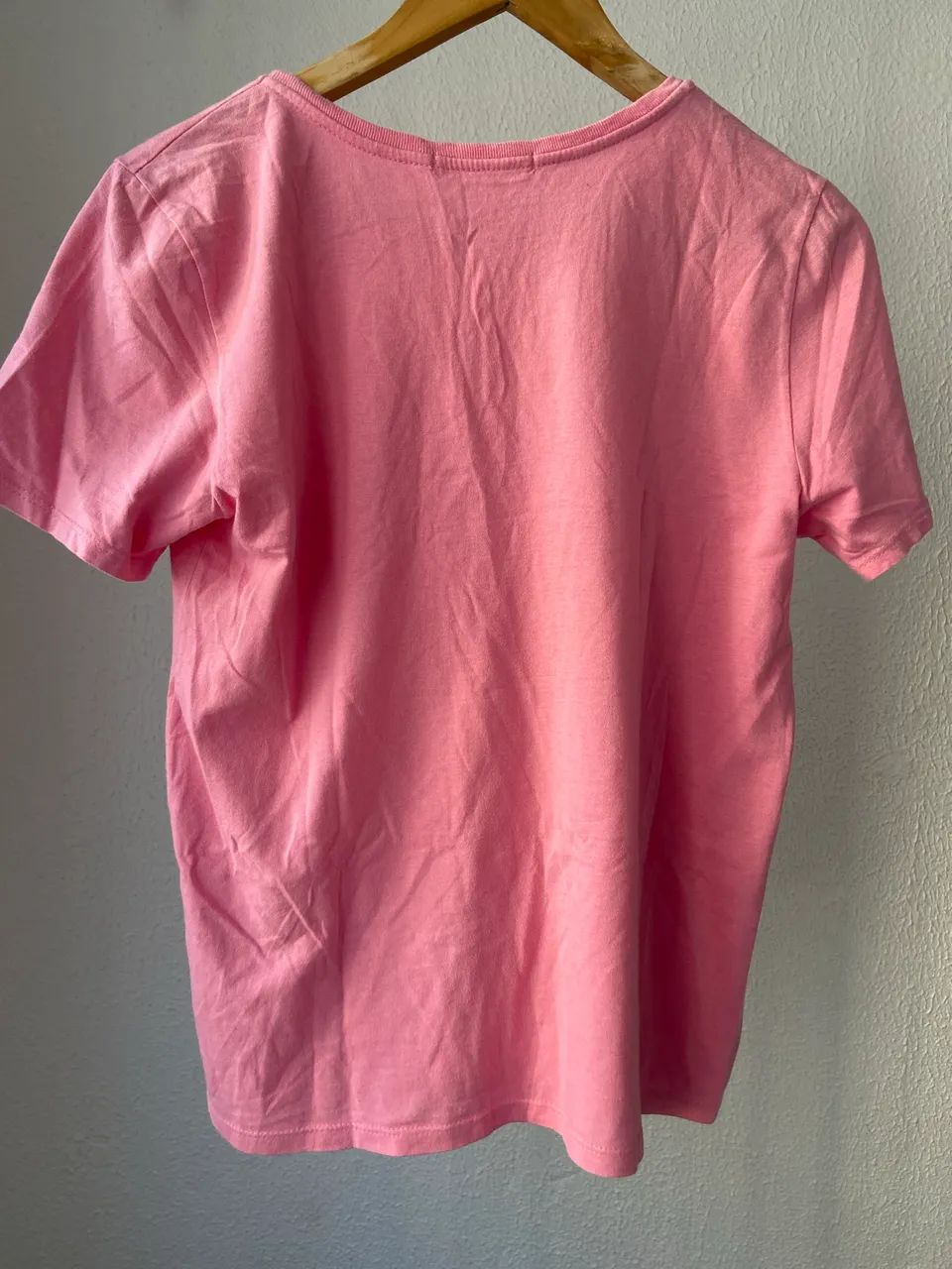 Camiseta rosa - Foto 2
