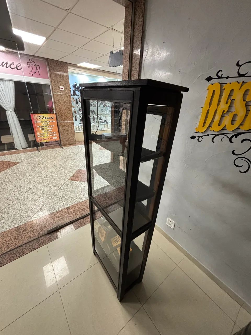 Expositor / Vitrine de Vidro 
