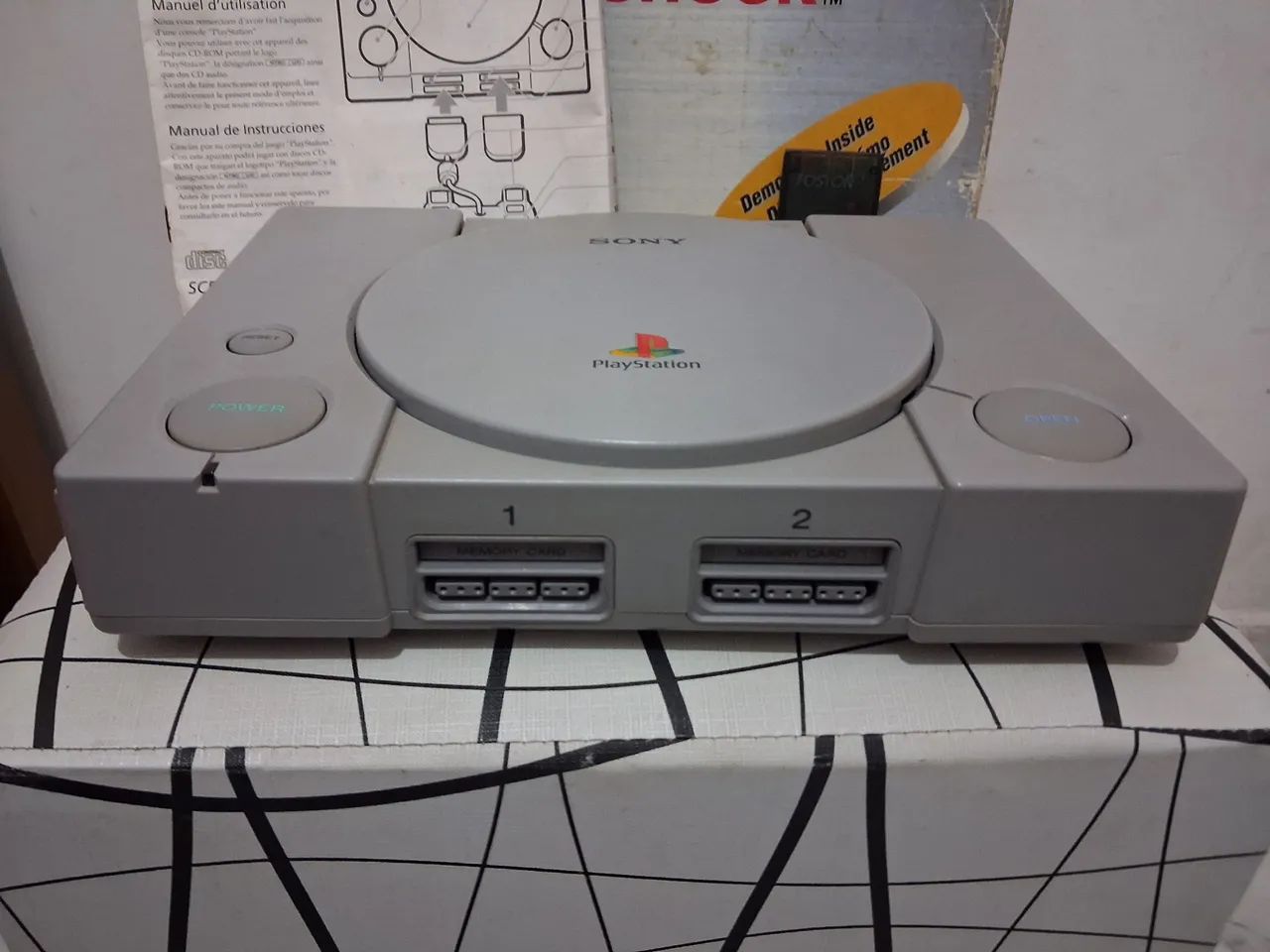 Playstation 1 FAT Leitor bom - Foto 2