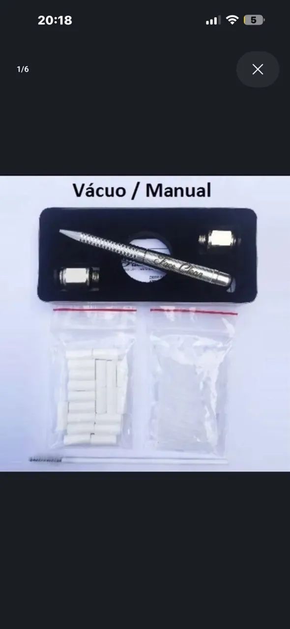 Caneta para retirar cravos face clean  - Foto 3
