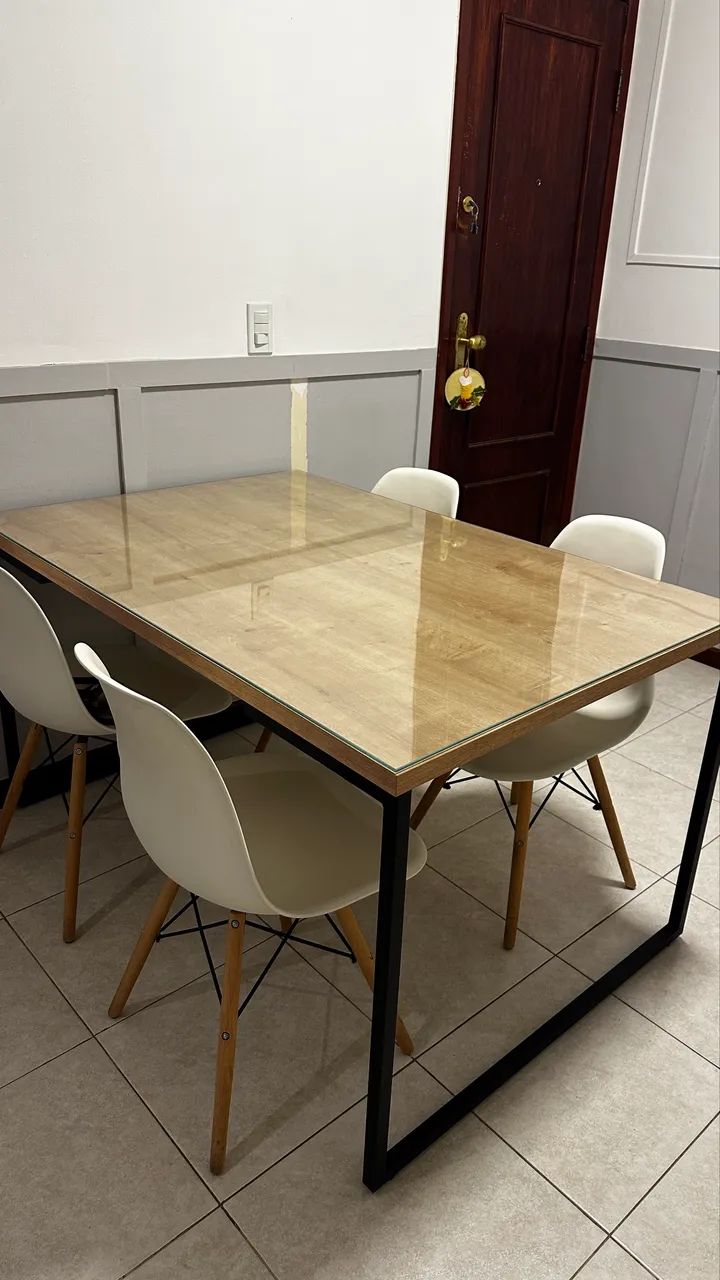 Mesa industrial 135x90cm