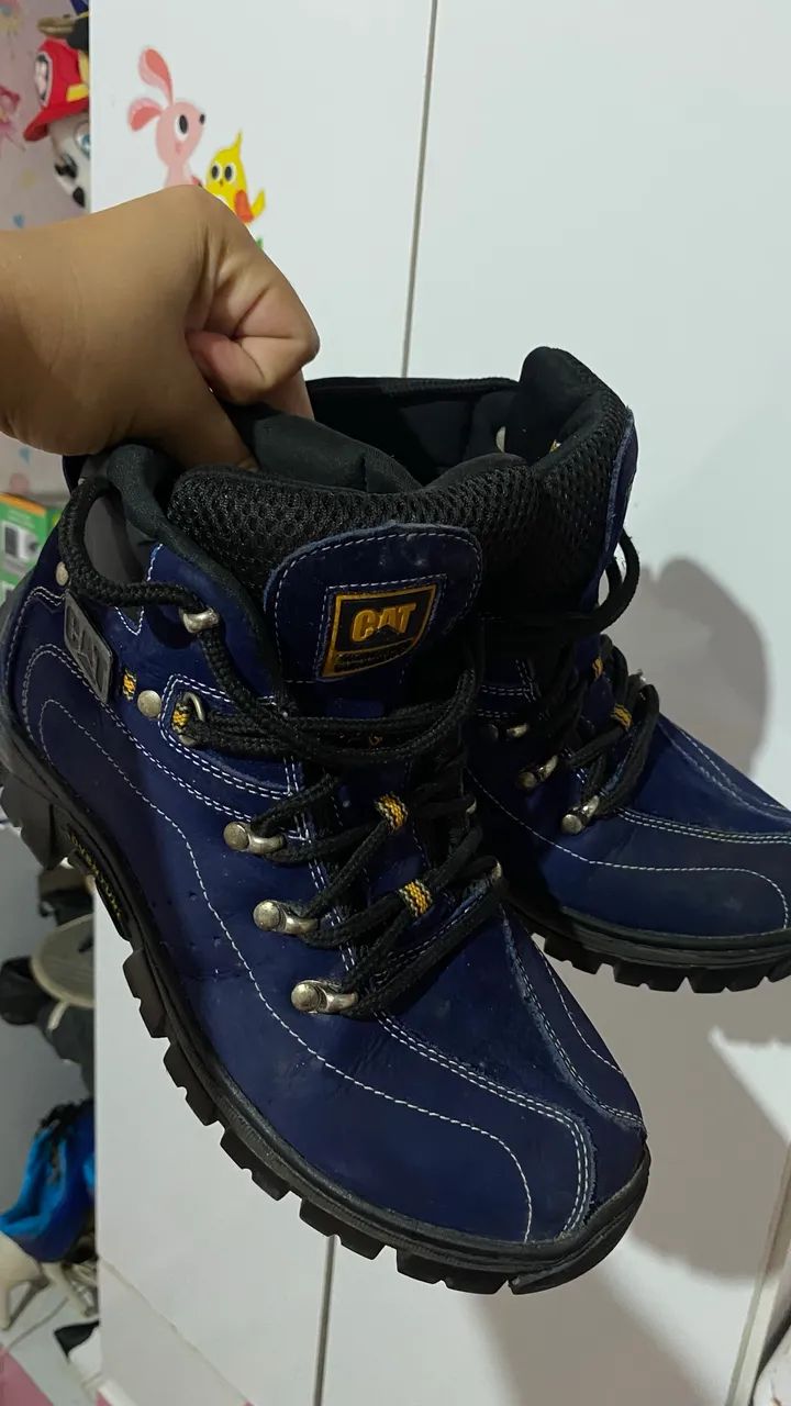 botas caterpillar original azul - Foto 3