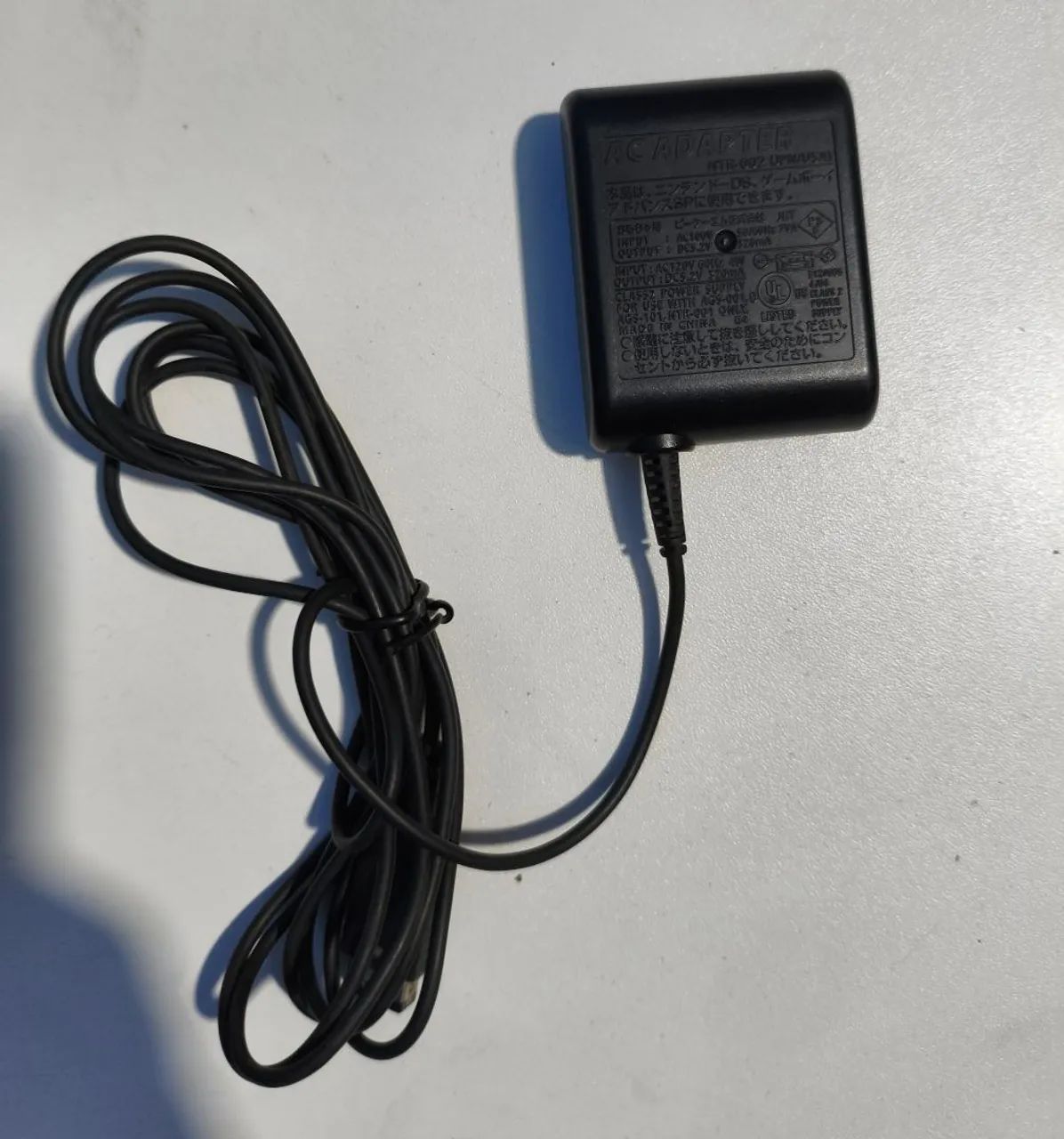 Carregador original GBA SP e DS FAT