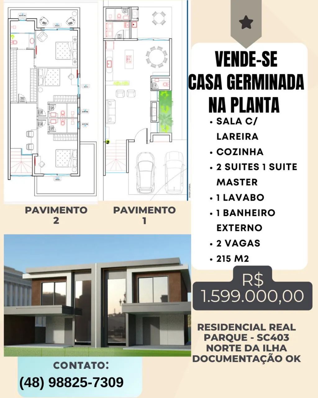 Foto - Florianópolis - Vargem do Bom Jesus