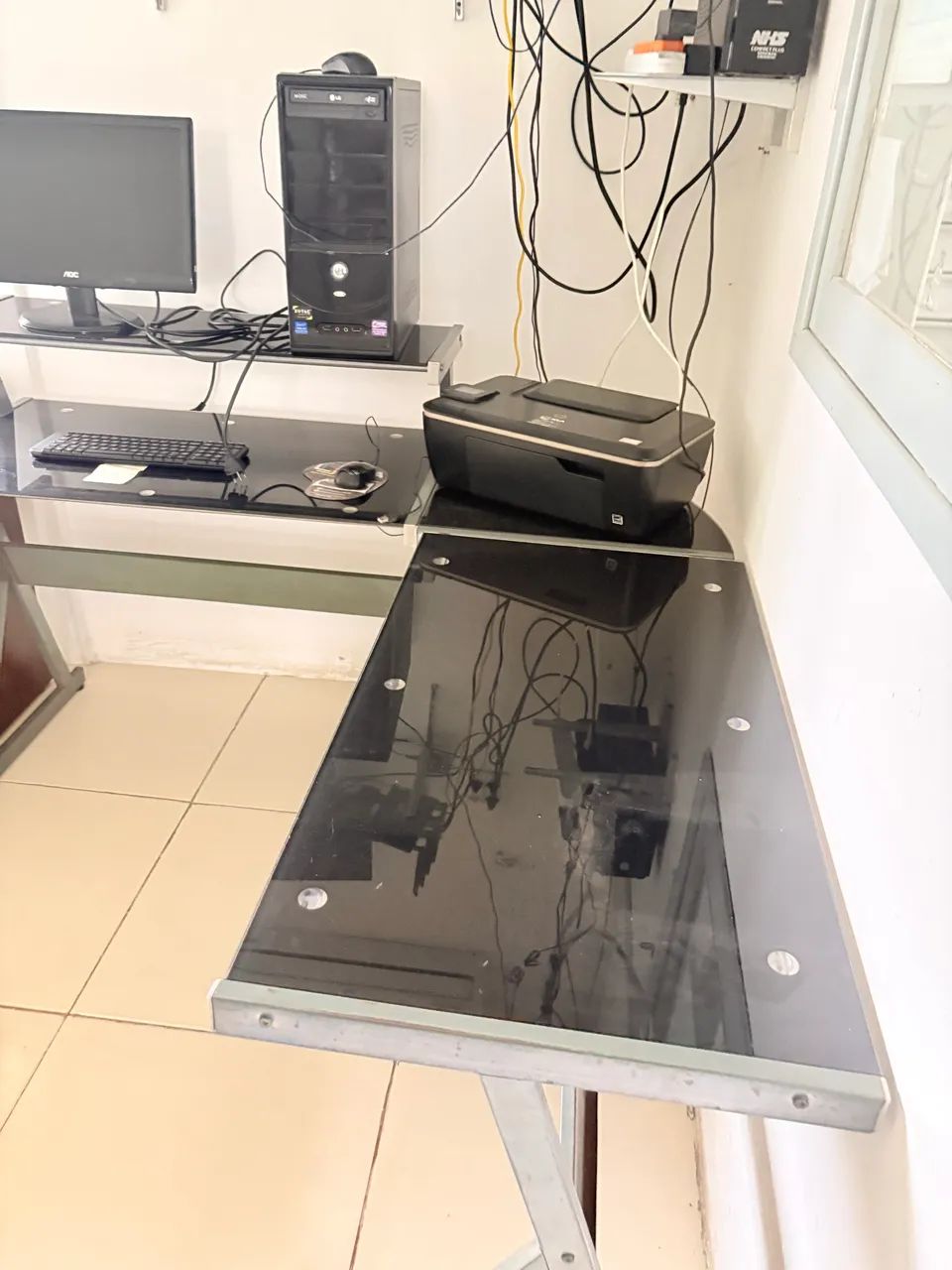 Mesa escritório em L - Foto 2