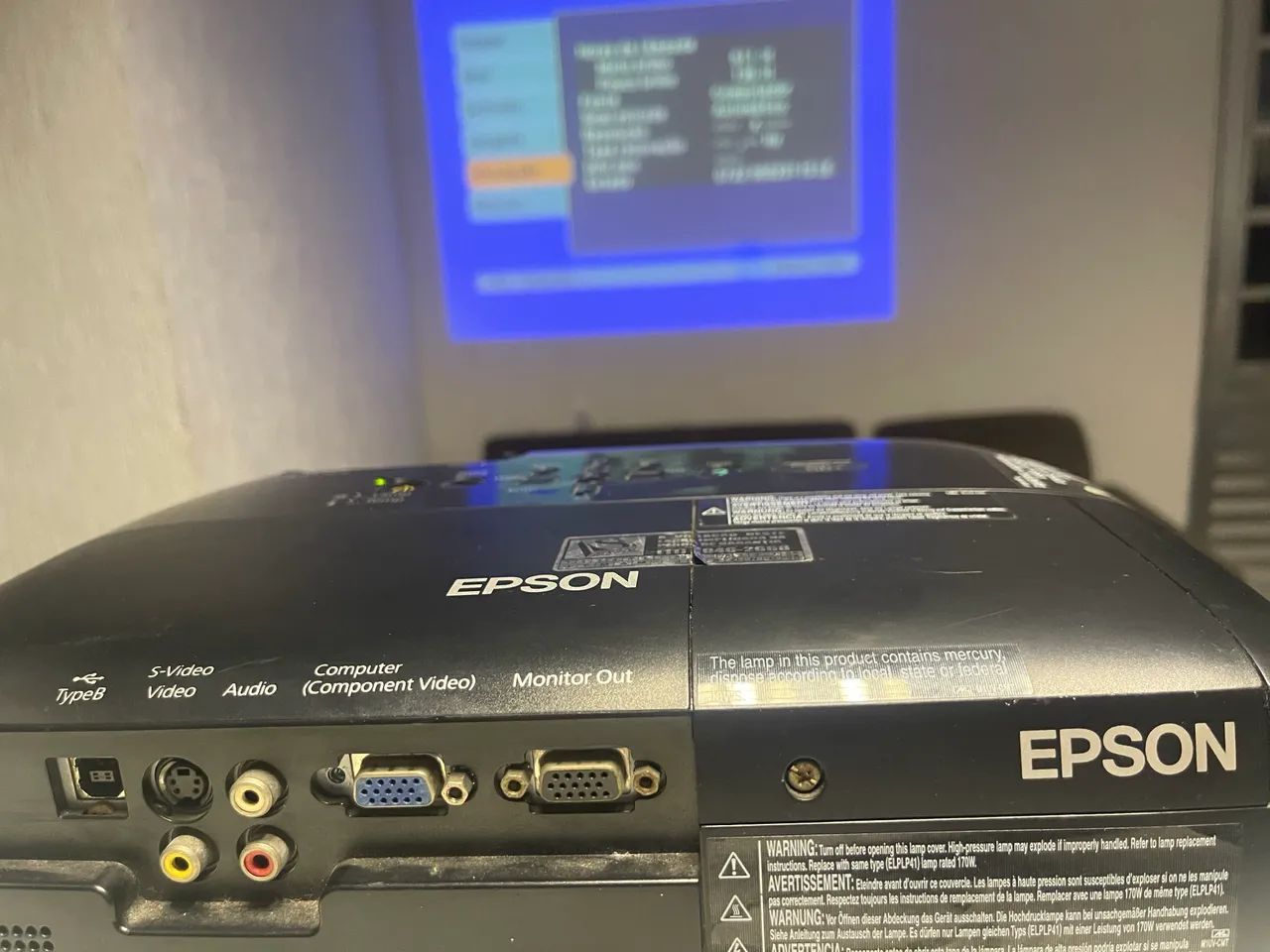 Projetor Epson S6+ - Foto 5