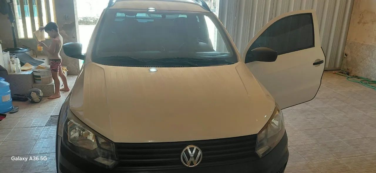 Volkswagen Saveiro Robust 1.6 Total Flex 8V CD 2021 - Foto 2