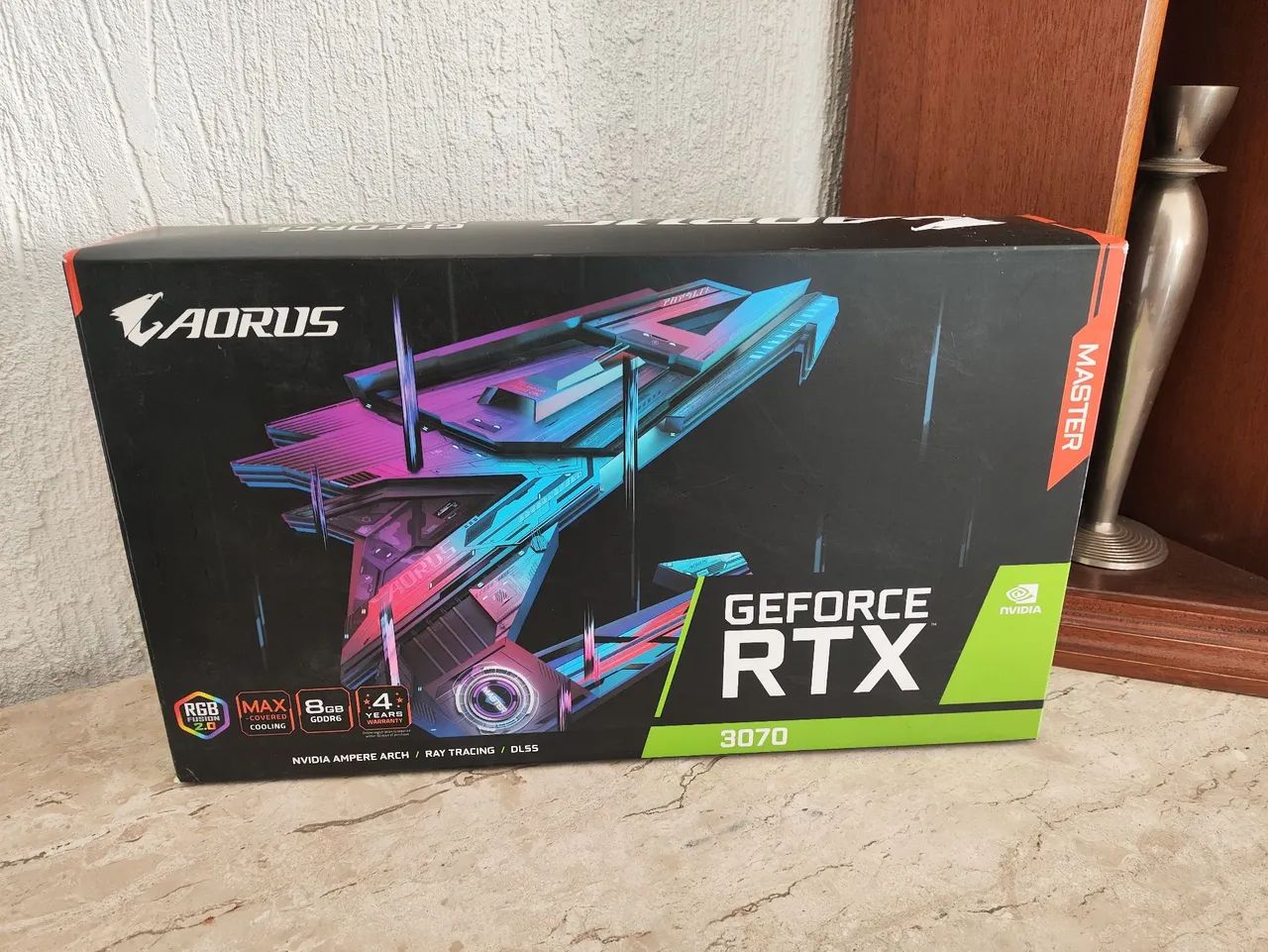 Placa de video RTX 3070 Aorus Master