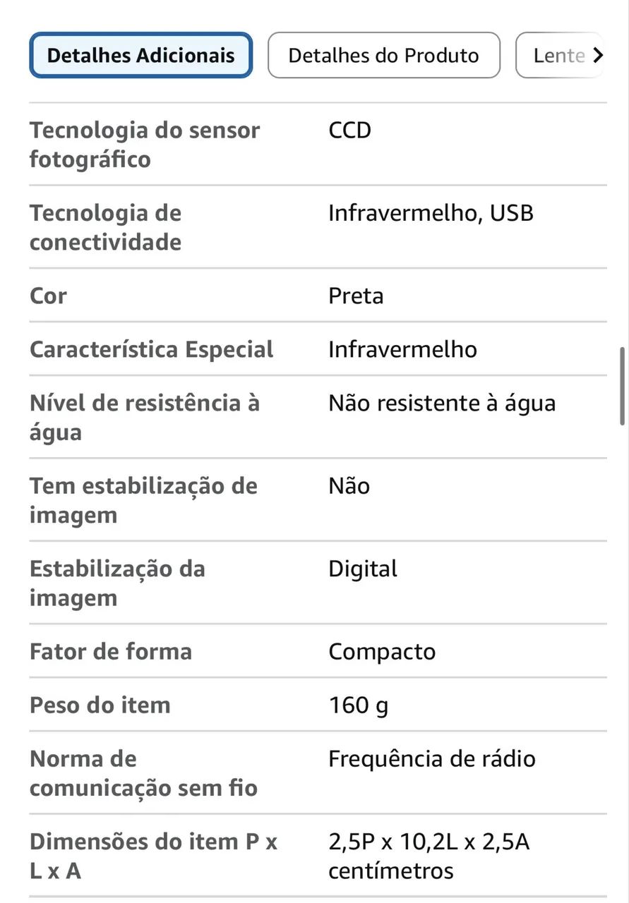 Web Cam 4K Logitech Brio Preta  - Foto 2