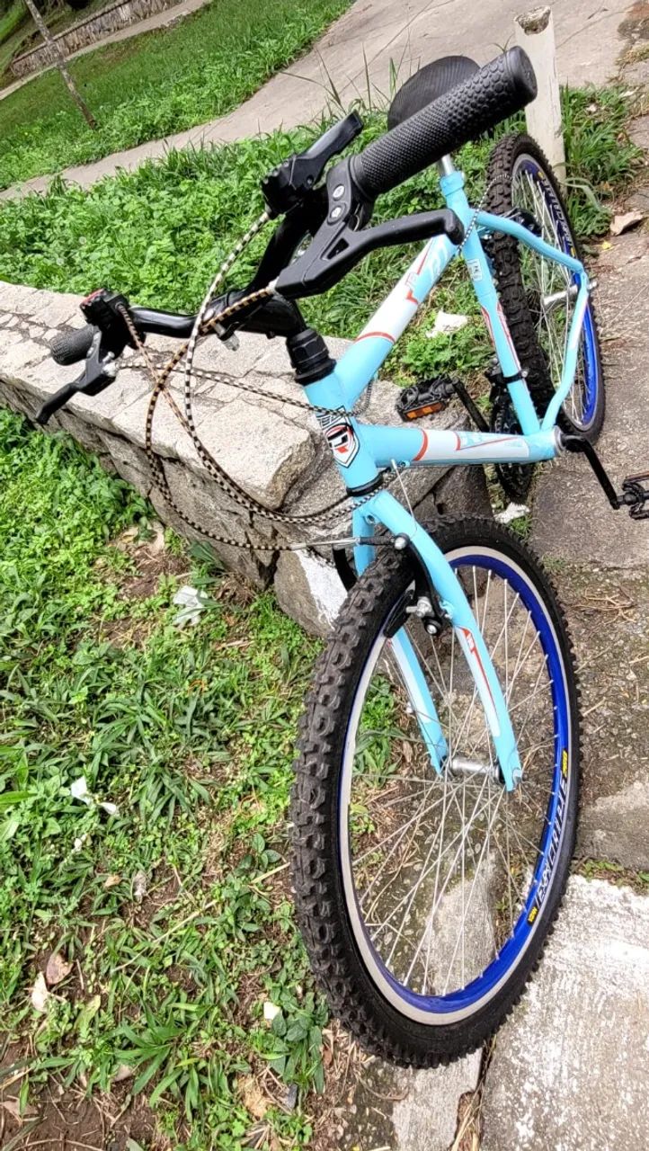 Bicicleta azul 26 aro - Foto 3
