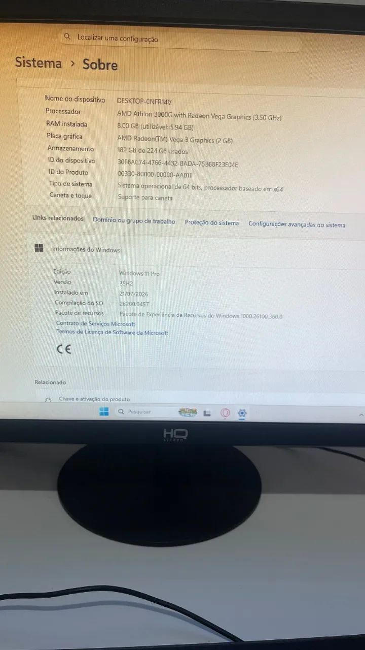 ? VENDE-SE PC COMPLETO COM GABINETE GAMER RGB - Foto 4