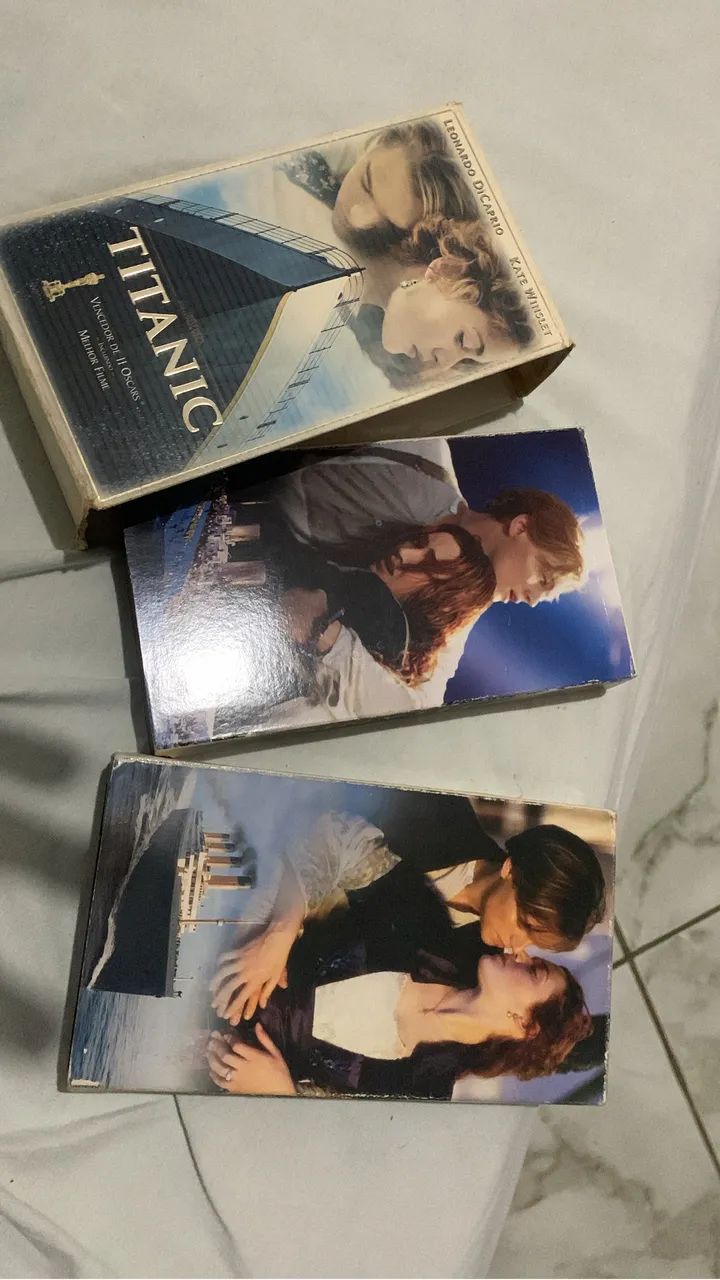 Filme titanic original cassete  - Foto 2