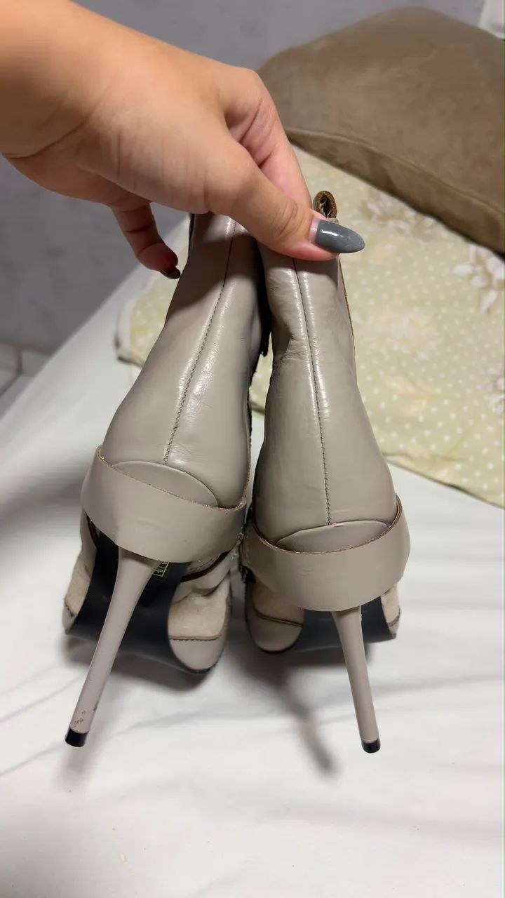 BOTA DE COURO DA JHON JHON - Foto 4
