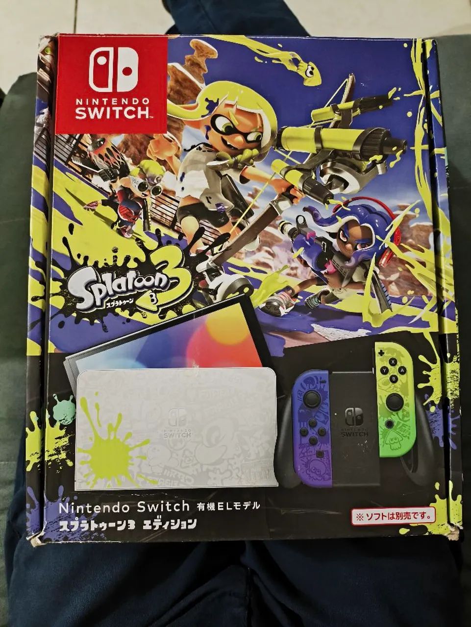nintendo switch oled splatoon 3 Desbloqueado 256 GB - Foto 5