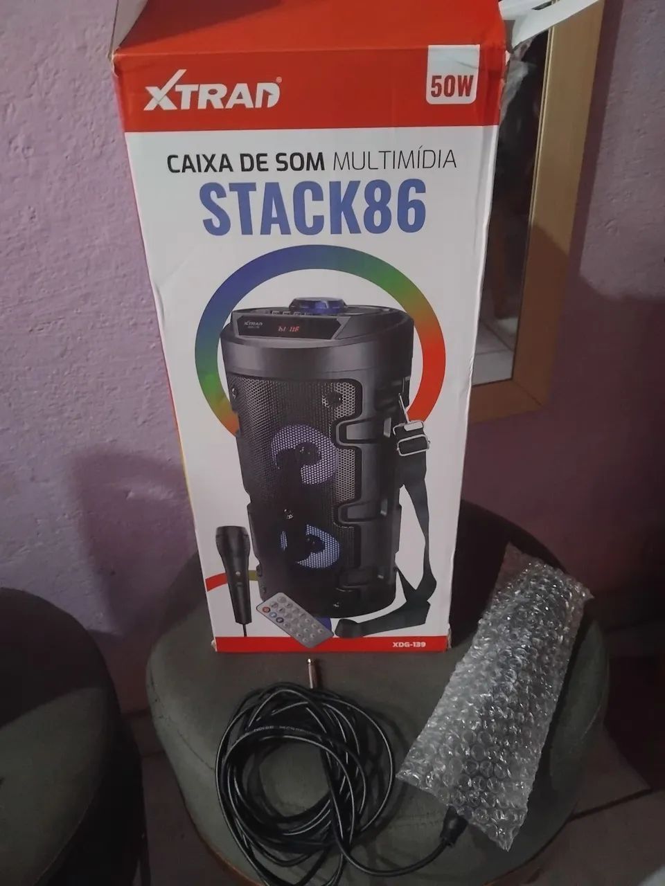 Caixa de Som Multimídia STACK 86   42 cm - Foto 3
