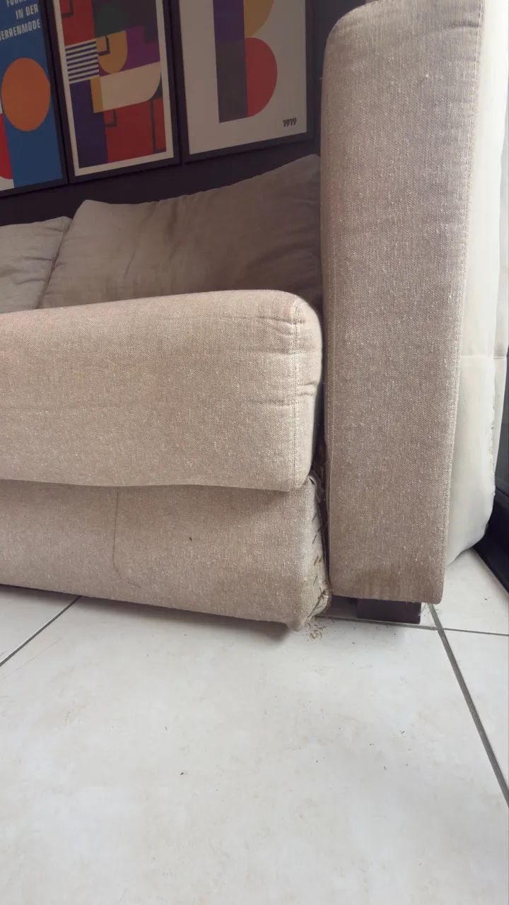 SOFÁ RETRÁTIL ETNA 2 LUGARES - Foto 4