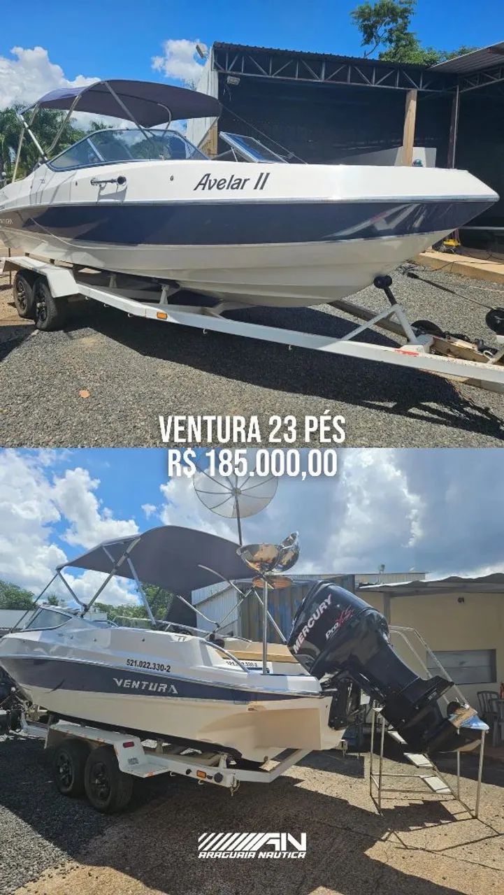 Lancha Ventura 23 pés  - Foto 4