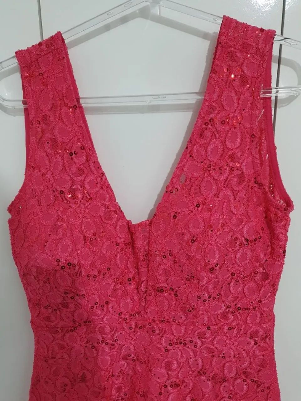 Vestido rosa curto - Foto 4