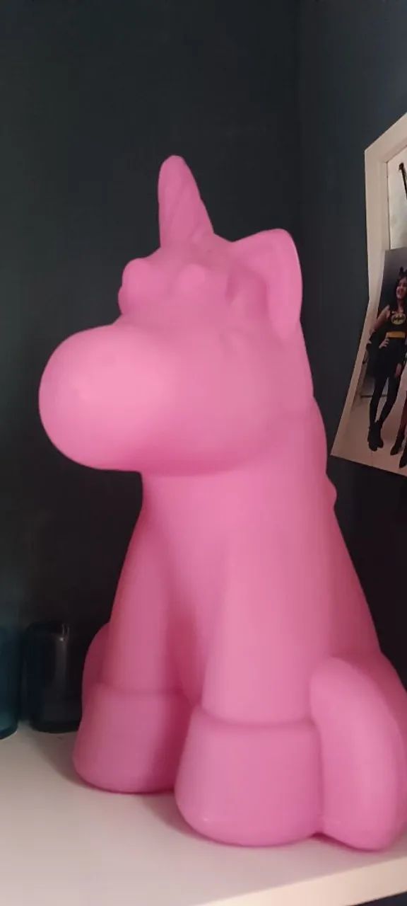 Abajur de unicórnio 