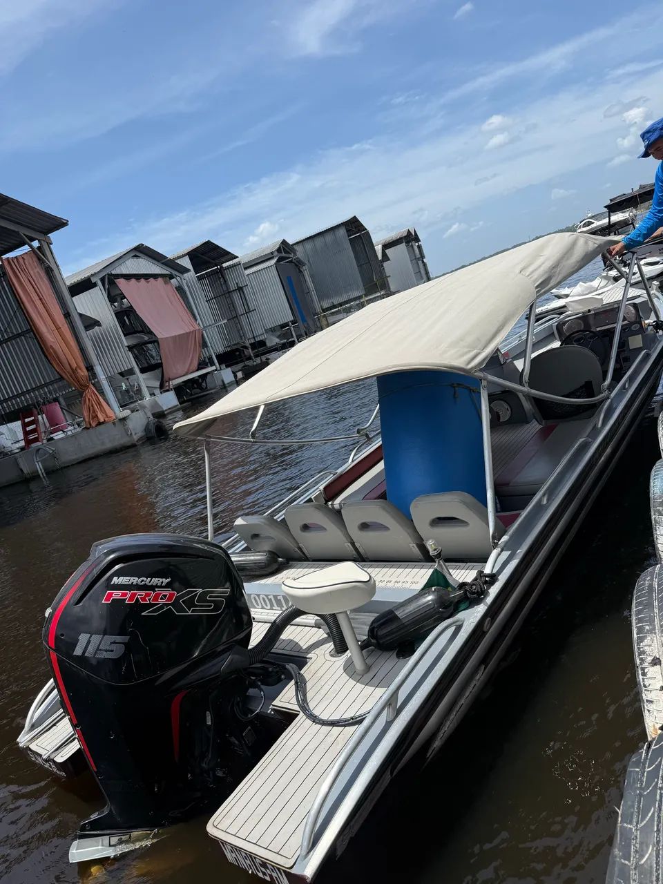 Bote/lancha de pesca ou passeio em excelente estado  - Foto 5