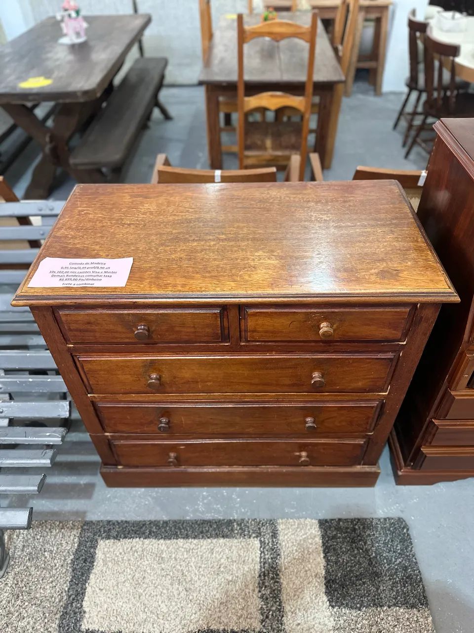 Cômoda de Madeira  - Foto 2