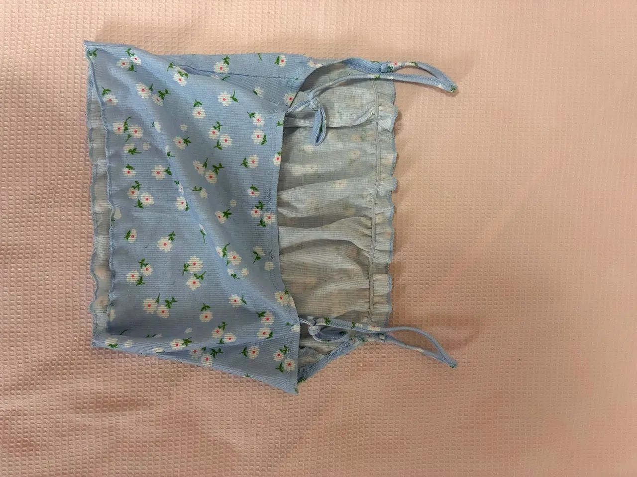 Blusinha Florida Aesthetic Azul Bebê  - Foto 3