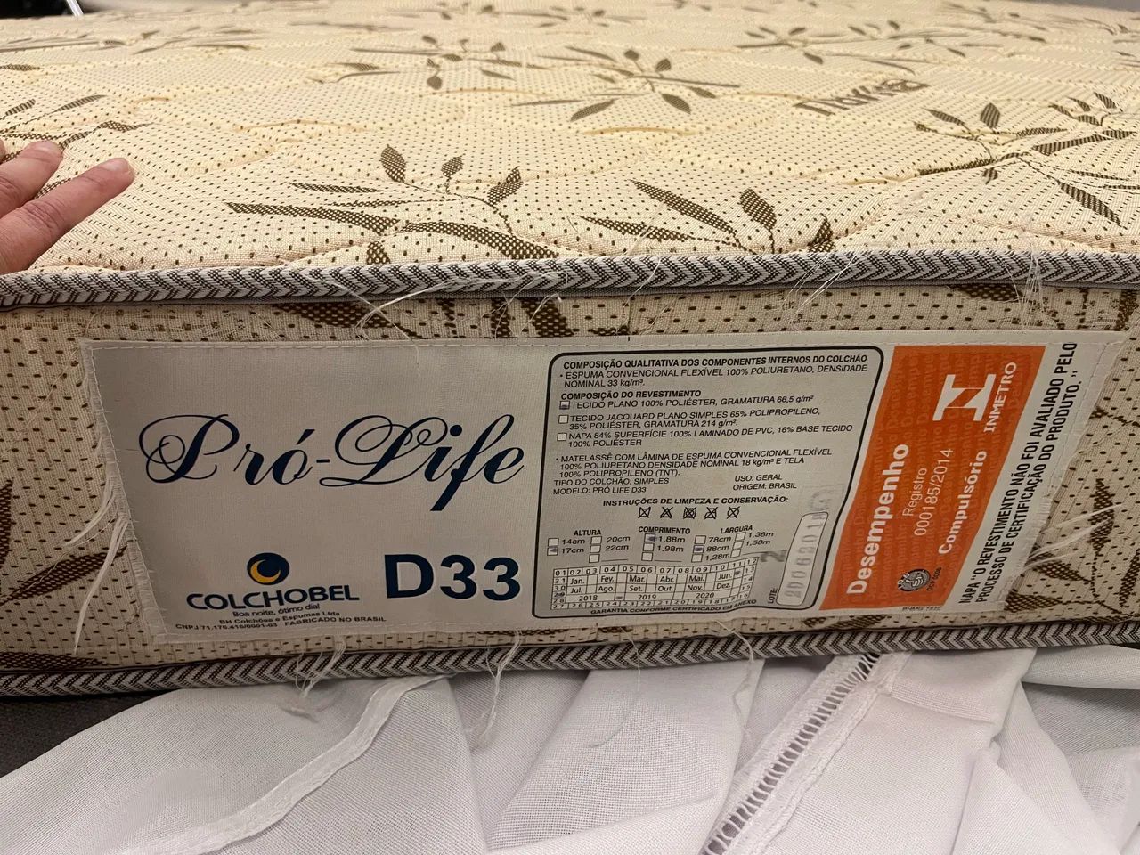 Cama box colchão solteiro  - Foto 3