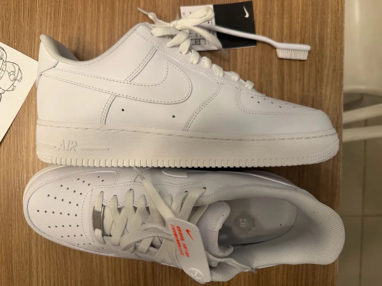 Tênis Nike AF1 BRANCO  - Foto 4