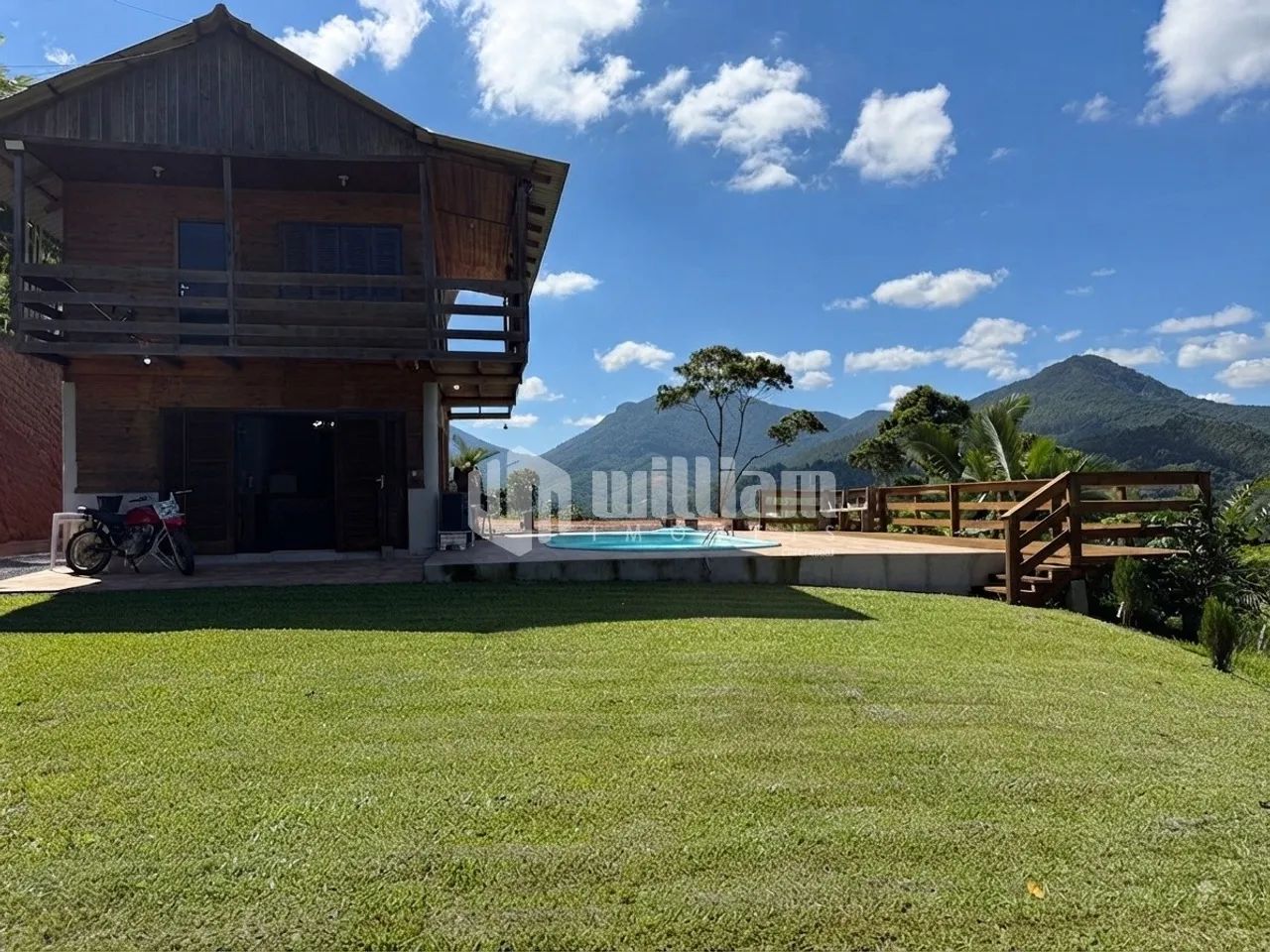 Sítio com Casa de Madeira Mobiliada e Piscina em Meio à Natureza  Moura, Canelinha/SC - Foto 2
