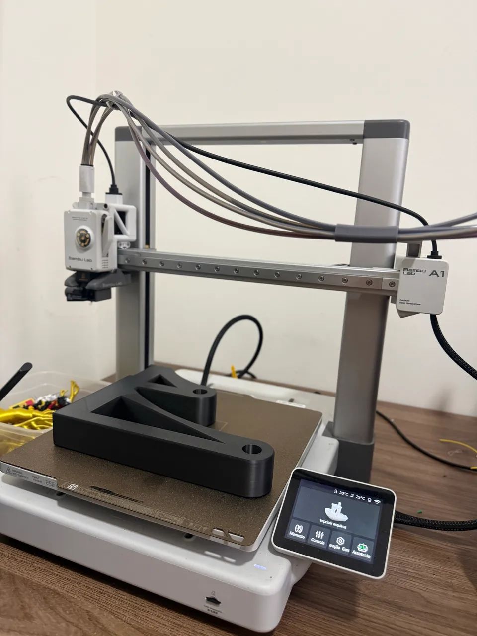 IMPRESSORA 3D BAMBU LAB COM AMS  - Foto 3