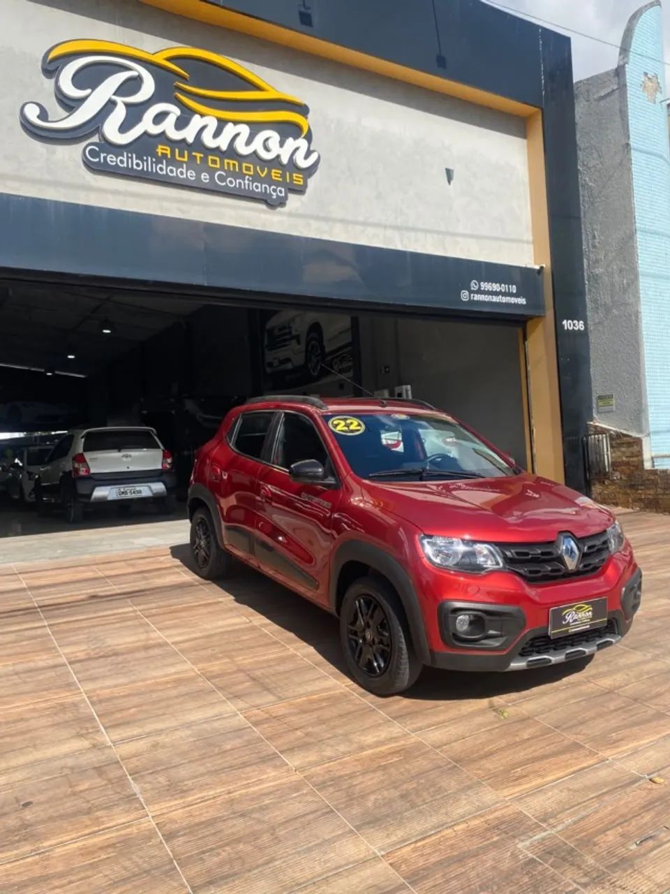 Renault Kwid Outsider 1.0 Flex 12V 5P Mec. 2022 - Foto 3