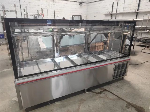 Balcão tendal inox açougue 2900mm 