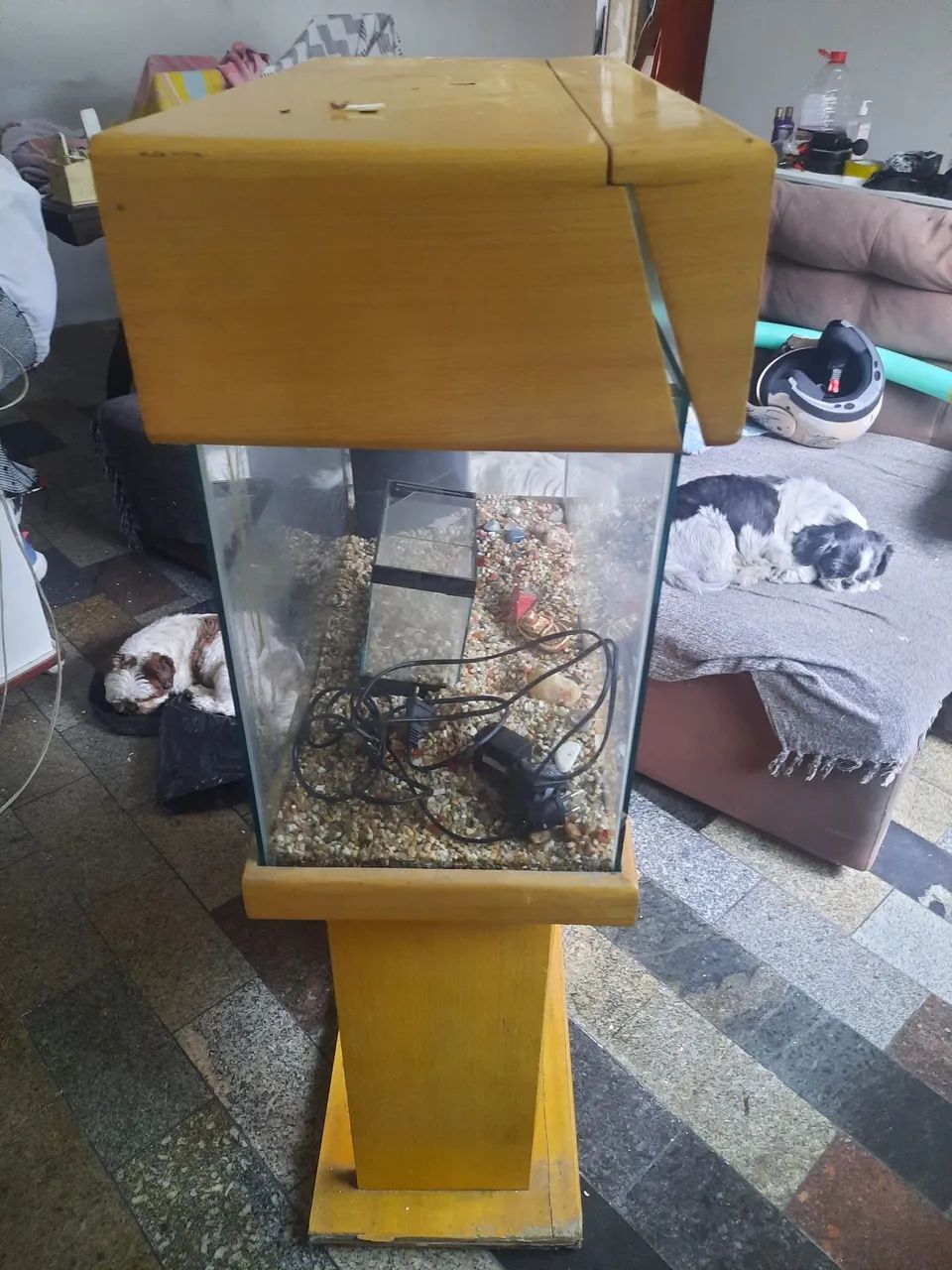 Aquário com móvel  - Foto 3