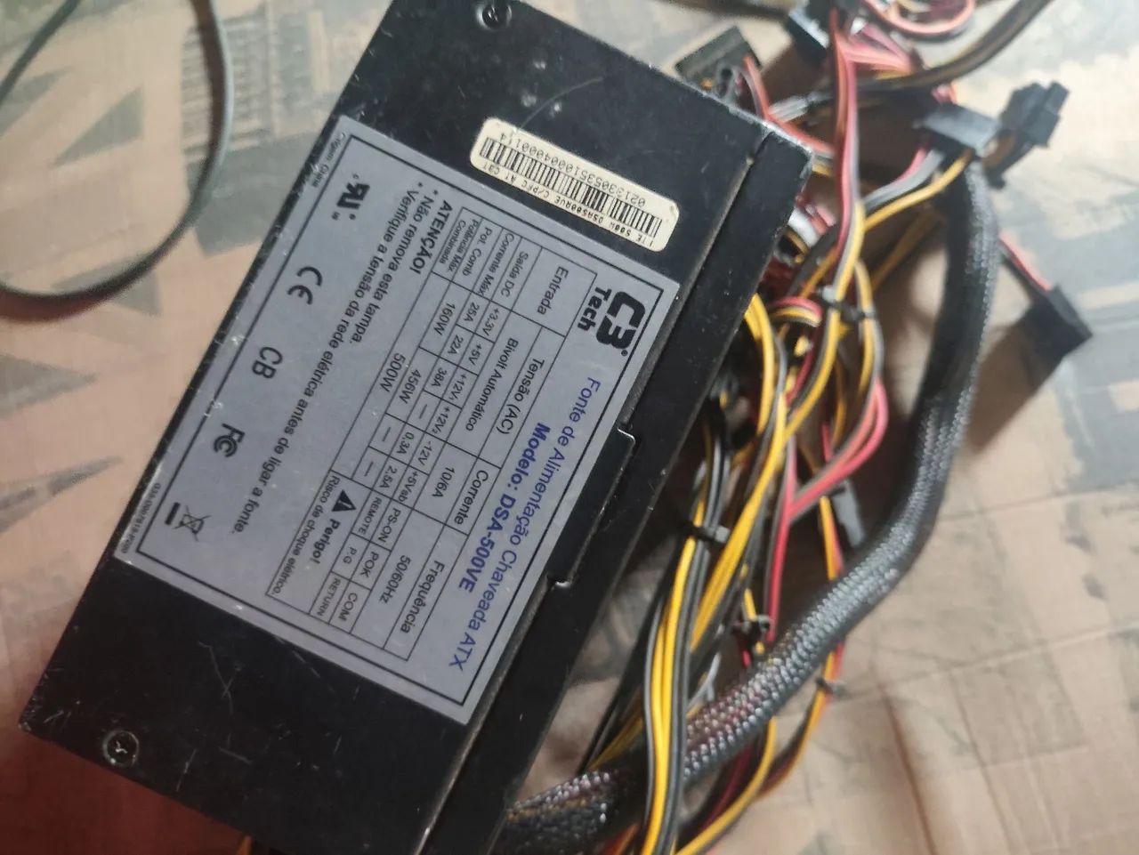 Fonte 500W C3 TECH