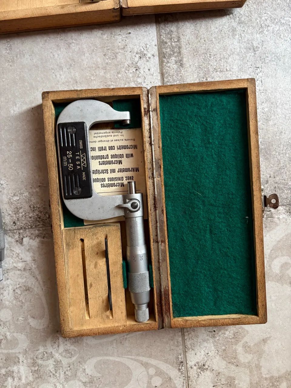 Kit Micrômetros Tesa importados - Foto 4