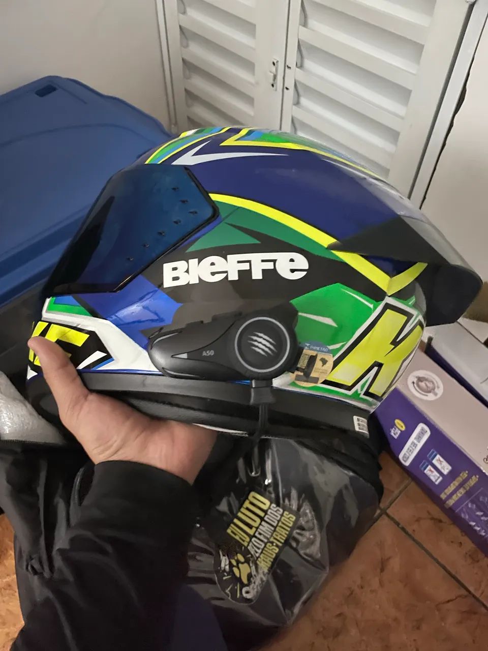 Capacete Bieffe Brasil - Foto 2