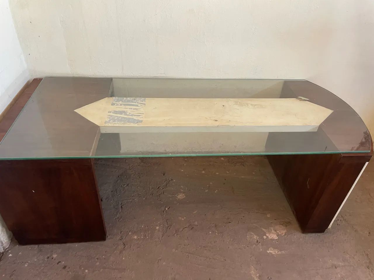 Mesa de vidro oportunidade 