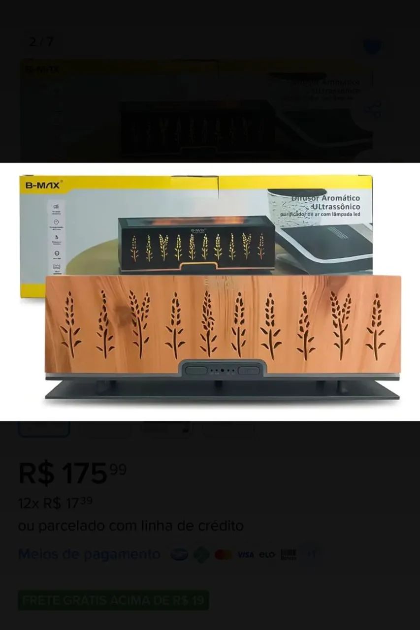 Umidificador aromatizador