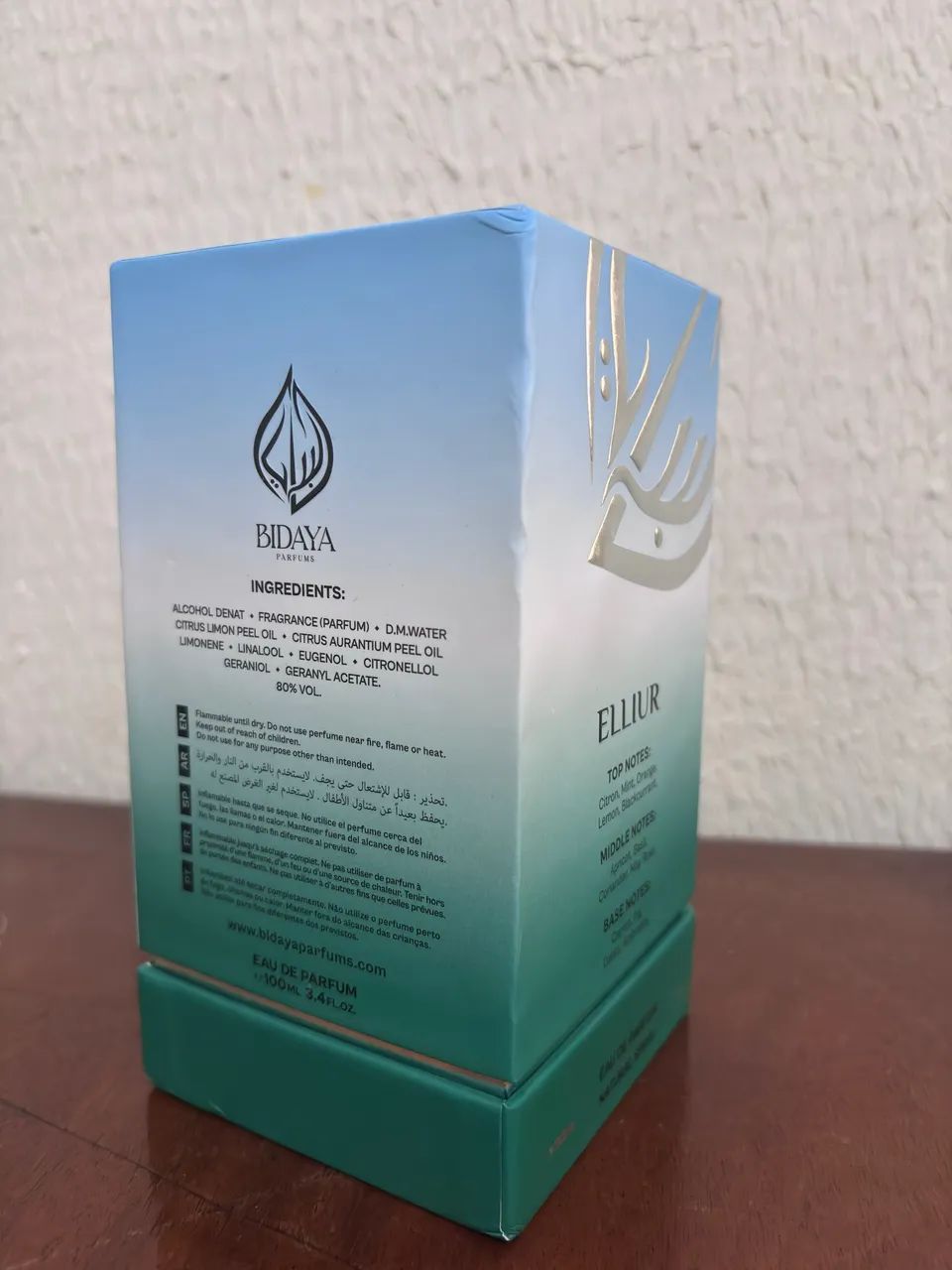 BIDAYA ELLIUR EDP 100ML - Foto 5