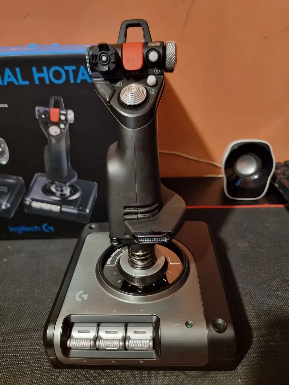 Joystick Logitech X52 H.O.T.A.S - Foto 2