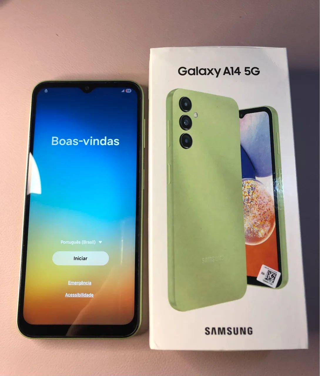 Celular 128gb Samsung Galaxy A14 5g - Foto 2