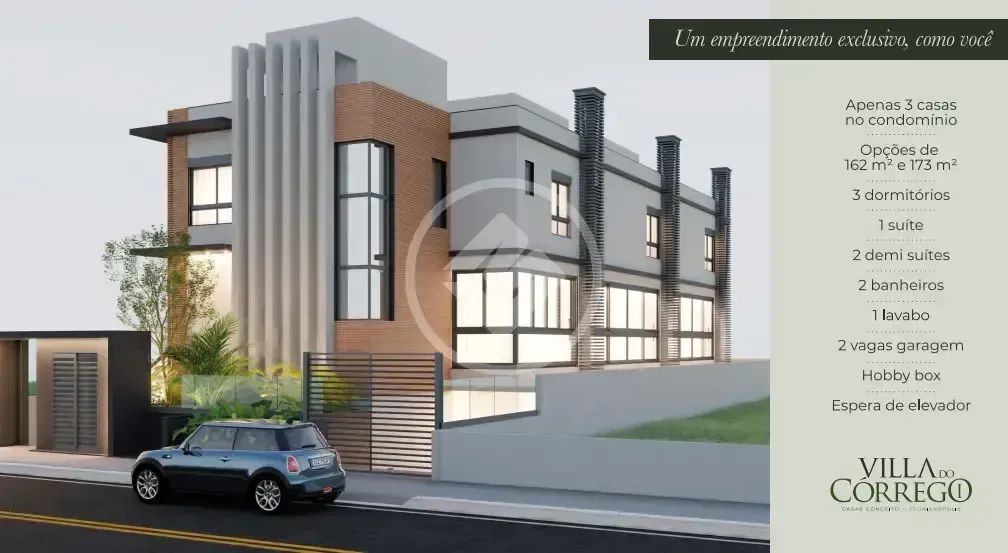 Casa Geminada Recém-Construída no Córrego Grande - Foto 2