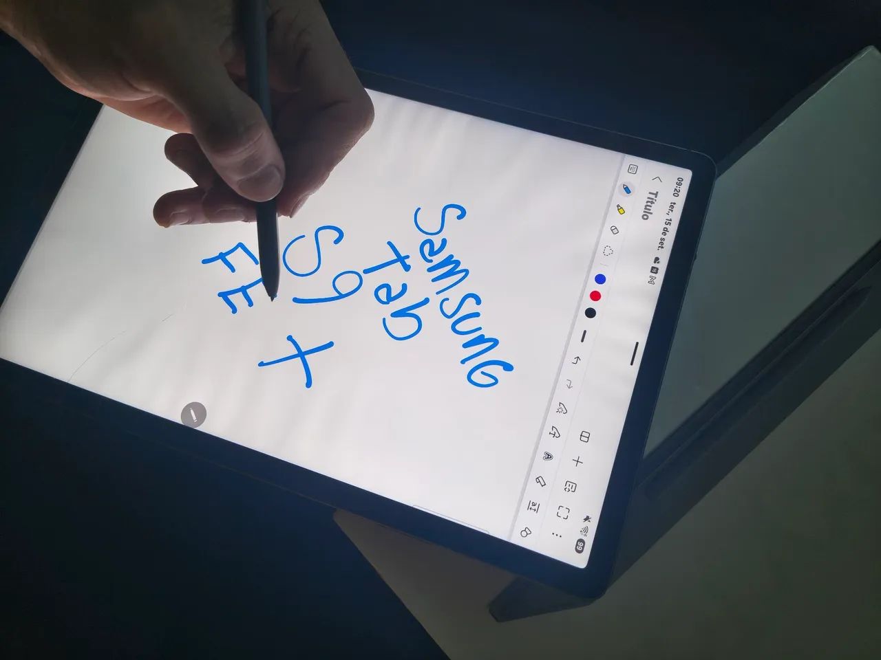 Galaxy Tab S9 fe+ (12.4) + teclado, mouse e capas - Foto 2